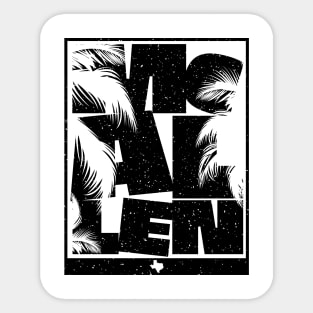 McAllen Texas Graphic Sticker